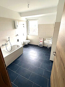 Innenansicht der neuen Wohnungen in der Lindenstraße 41 in Marwitz