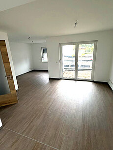 Innenansicht der neuen Wohnungen in der Lindenstraße 41 in Marwitz