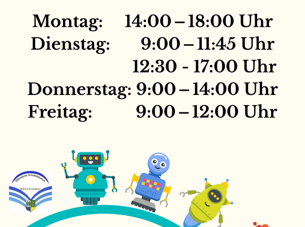 Plakat mit Roboter