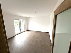 Innenansicht der neuen Wohnungen in der Lindenstraße 41 in Marwitz