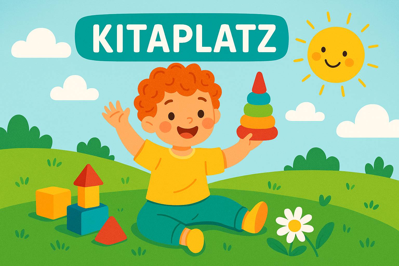 Kleines spielendes Kind